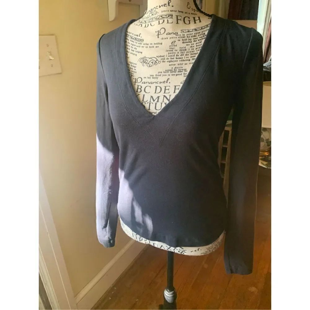 Free People Black Top - Picture 6 of 9